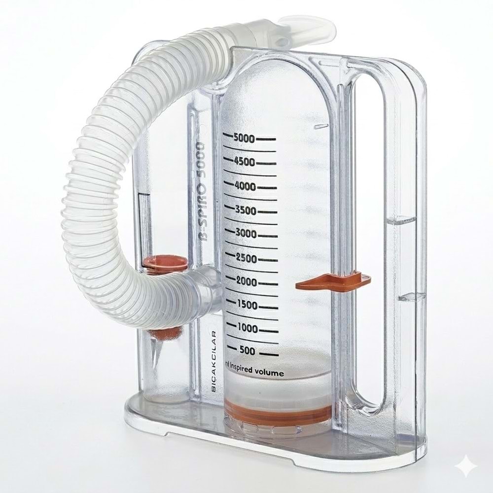B-SPIRO 5000 VOLUMETRİK SPİROMETRE