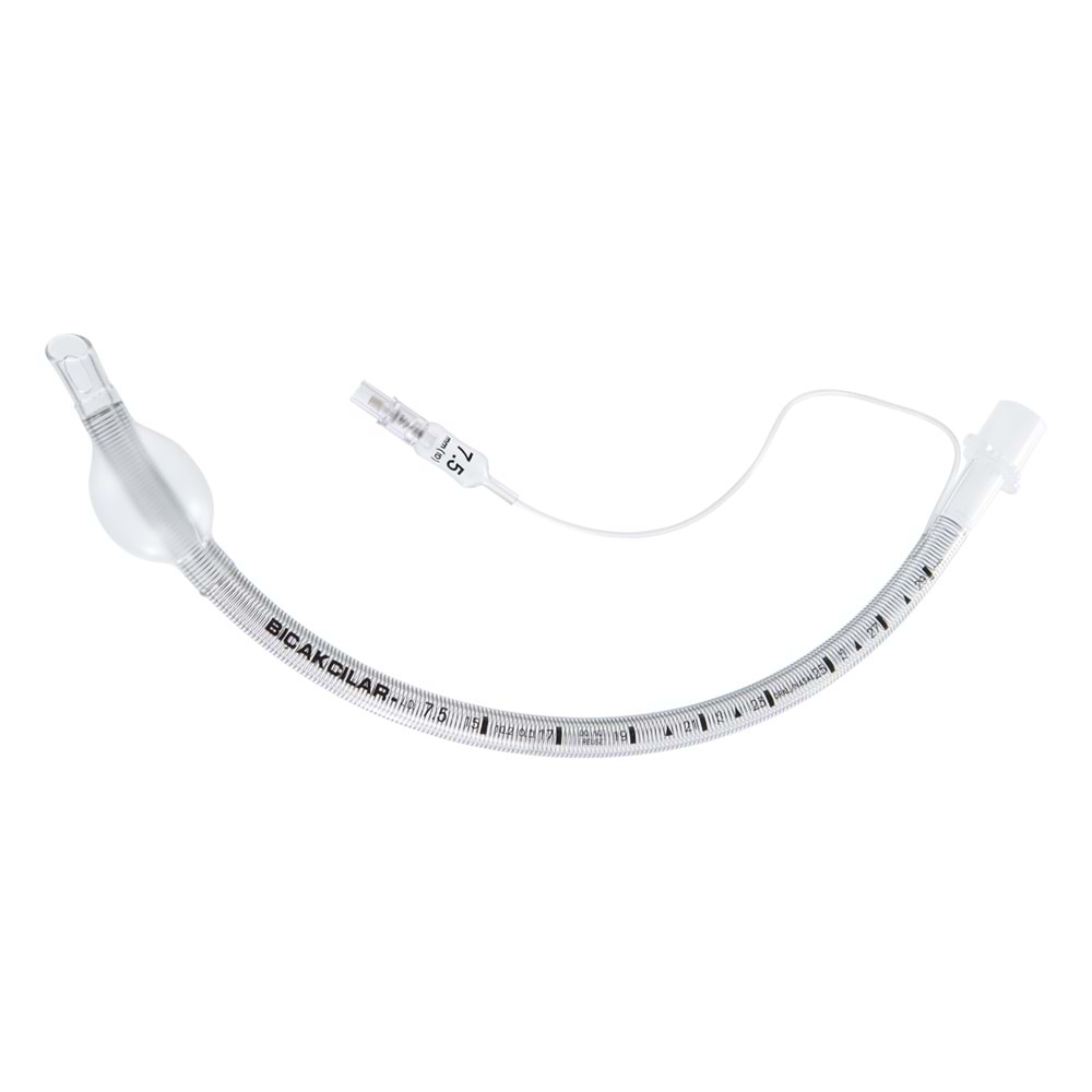 ENDOTRAKEAL TÜP - SPİRALLİ, BALONLU, 5.0MM