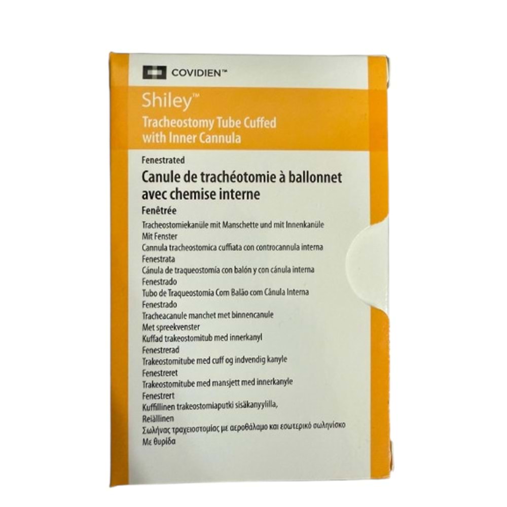 8 CFN TRACH CANN W REUS KAFSIZ TRAKEOSTOMİ KANÜLÜ