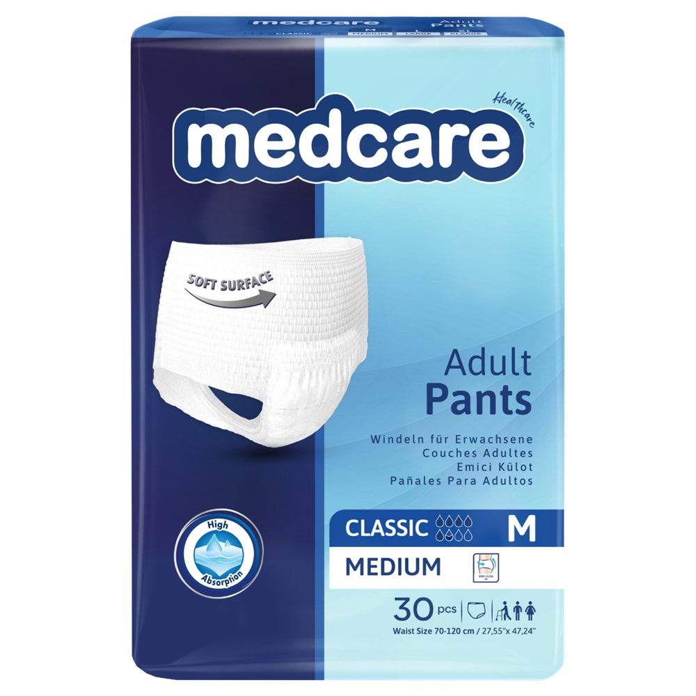 MEDCARE EMİCİ KÜLOT MEDİUM 30 LUK
