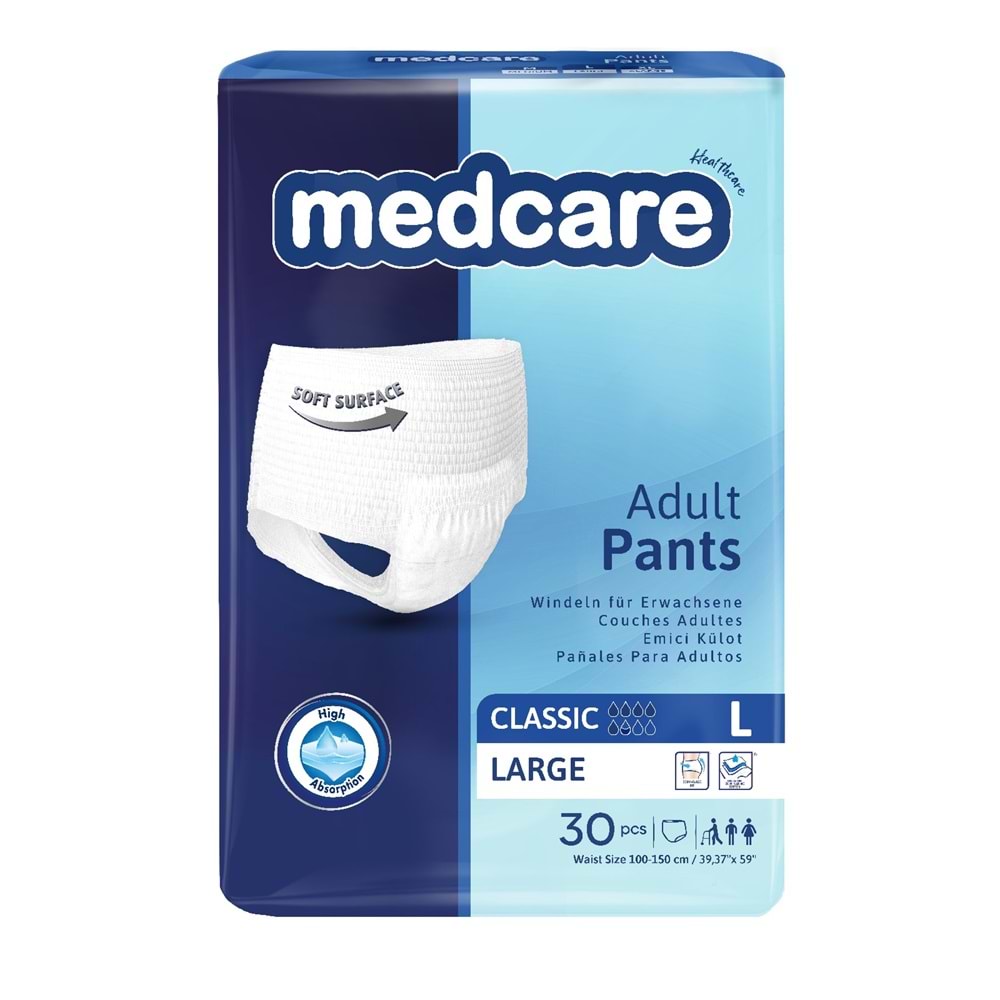 MEDCARE EMİCİ KÜLOT LARGE 30 LUK