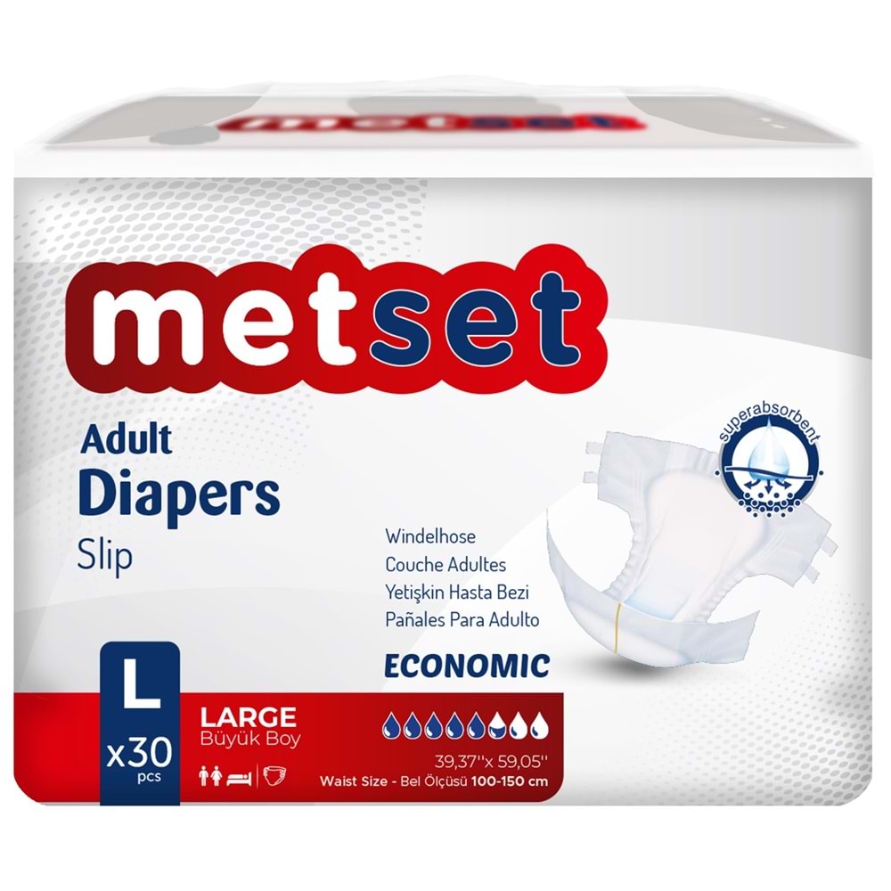 METSET STANDART BELBANTLI LARGE 30 LUK