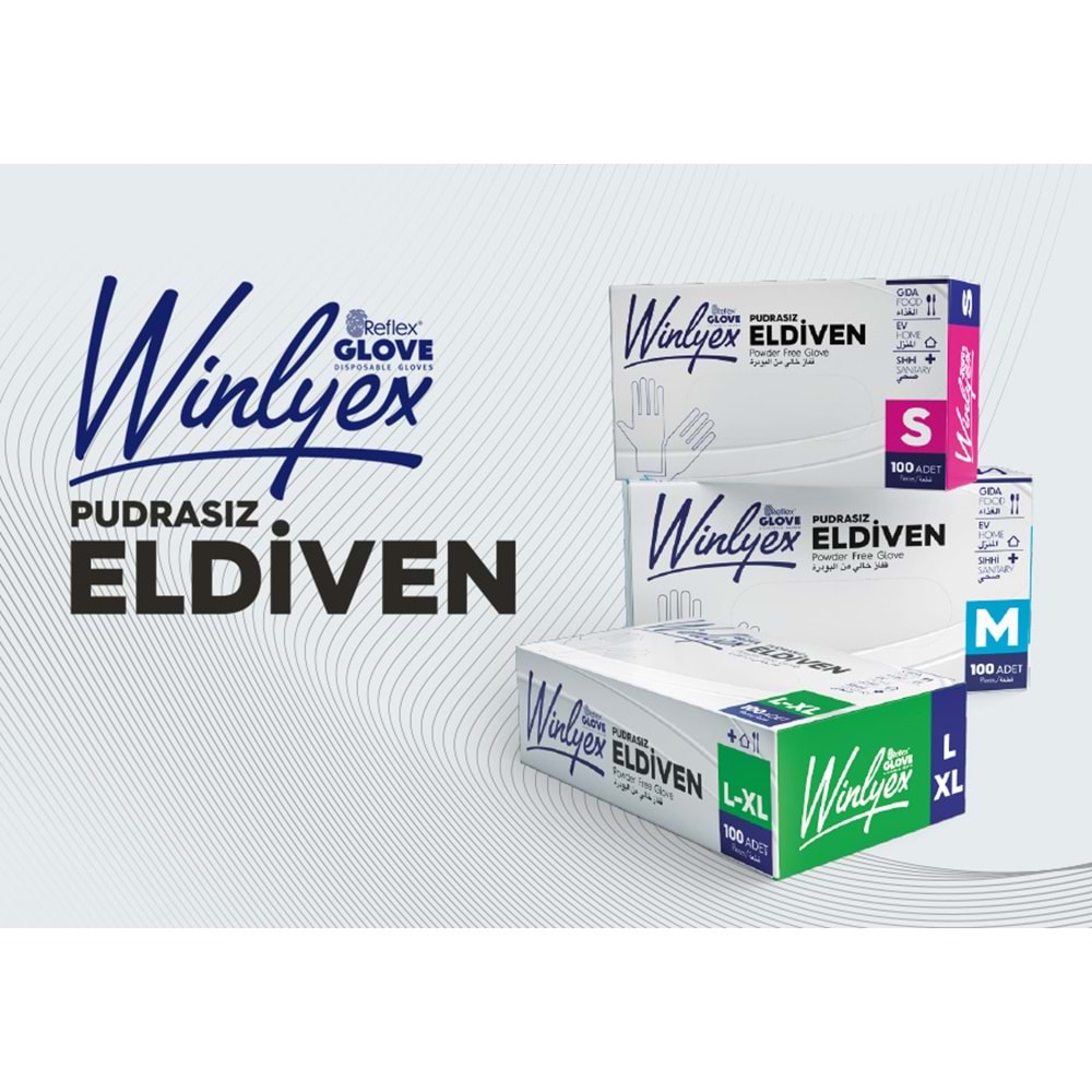 MUAYENE ELDİVENİ TERMO VİNİL 100 LÜ - S