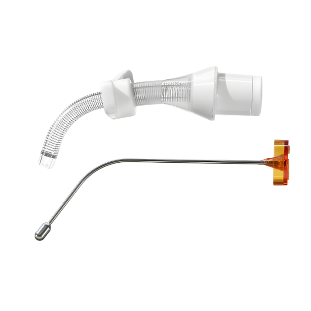 TRACOE KİDS SİLCOSOFT KAFSIZ PROKSİMAL UZUN YENİ DOĞAN SİLİKON TRAKEOSTOMİ KANÜLÜ NO:3.5