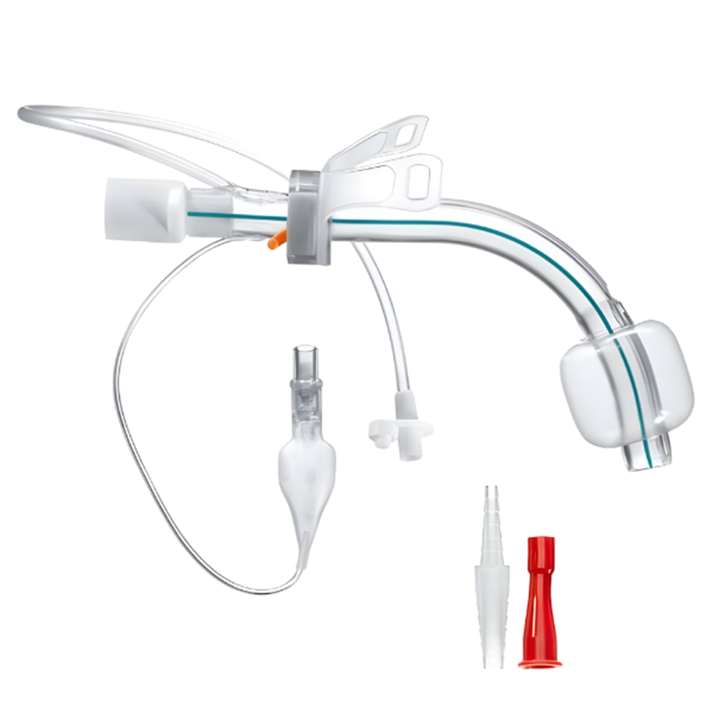 TRACOE VARİO EXTRA UZUN KAFLI BOYU AYARLANABİLİR ASPİRASYON HATLI TRAKEOSTOMİ KANÜLÜ NO:10