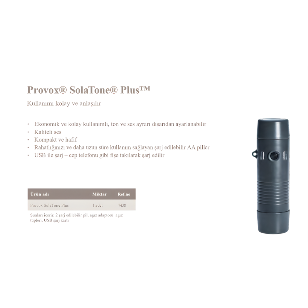 PROVOX SOLATONE PLUS