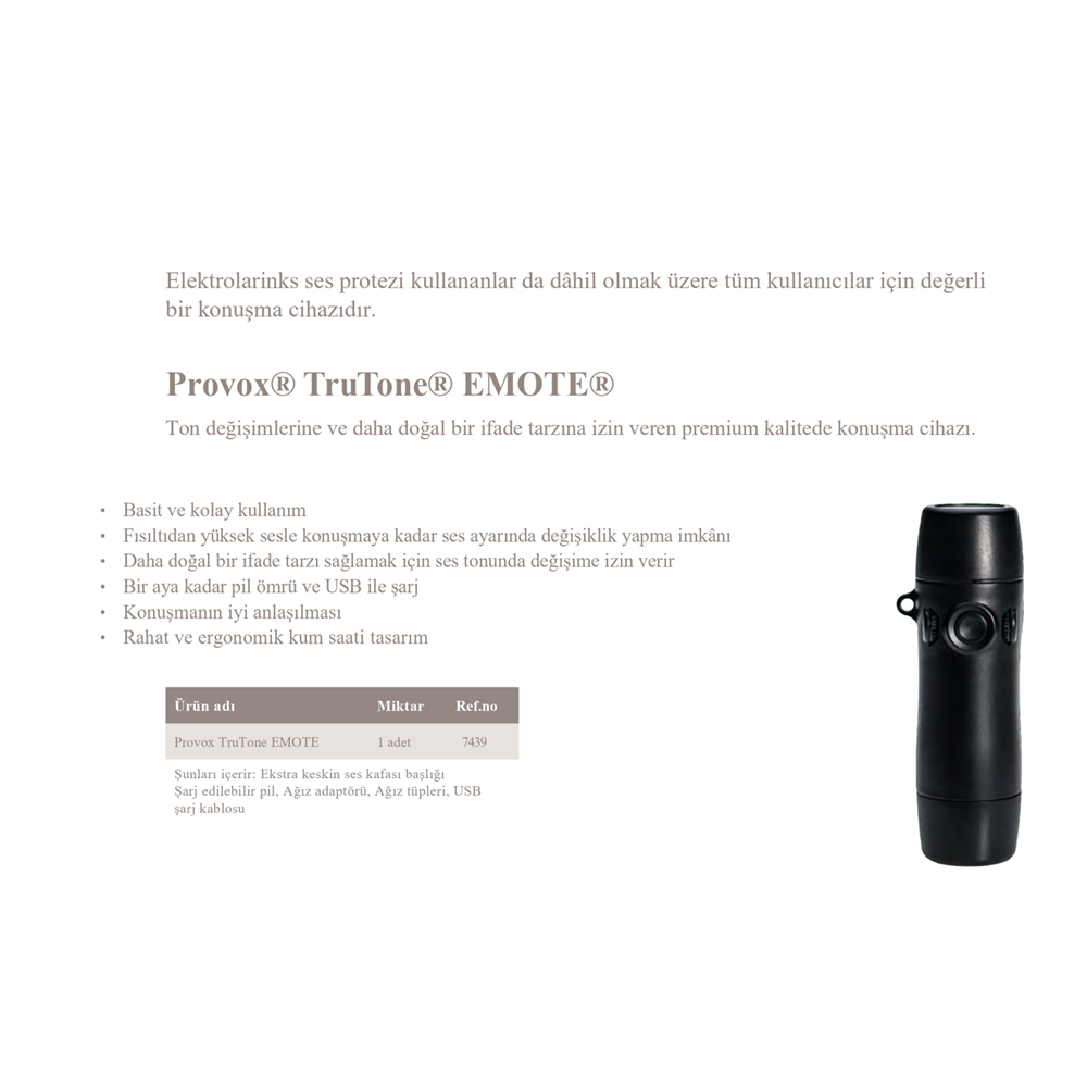 PROVOX TRUTONE EMOTE