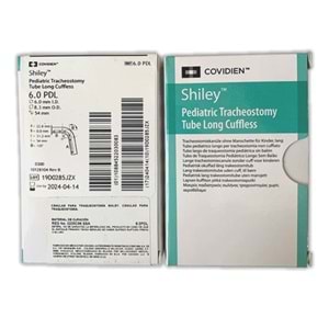 6.0 PDL 6.0MM PAED LGE UNCUFF TRACH CANN -