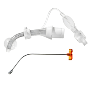 TRACOE KİDS SİLCOSOFT KAFLI PROKSİMAL UZUN YENİ DOĞAN SİLİKON TRAKEOSTOMİ KANÜLÜ NO:3.5