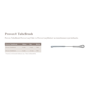 PROVOX KANÜL TEMİZLEME FIRÇASI 8 MM (6'LI PAKET)
