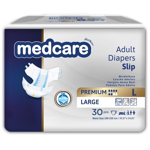 MEDCARE PREMİUM BELBANTLI LARGE 30 LUK