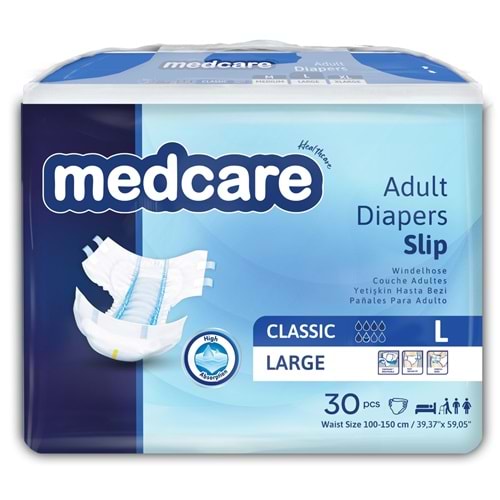 MEDCARE CLASSİC BELBANTLI LARGE 30 LUK