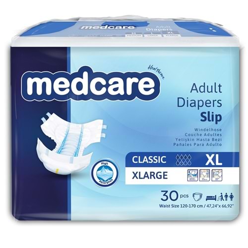 MEDCARE CLASSİC BELBANTLI XLARGE 30 LUK