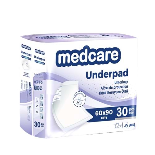MEDCARE YATAK KORUYUCU NORMAL (MOR) 34 GR 60*90 30 LUK