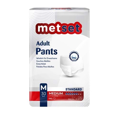 METSET EMİCİ KÜLOT MEDİUM 30 LUK