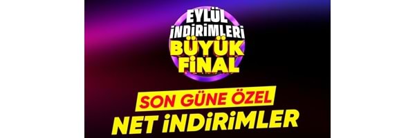 25.000 TL Üzeri Alımlara %8 İndirim